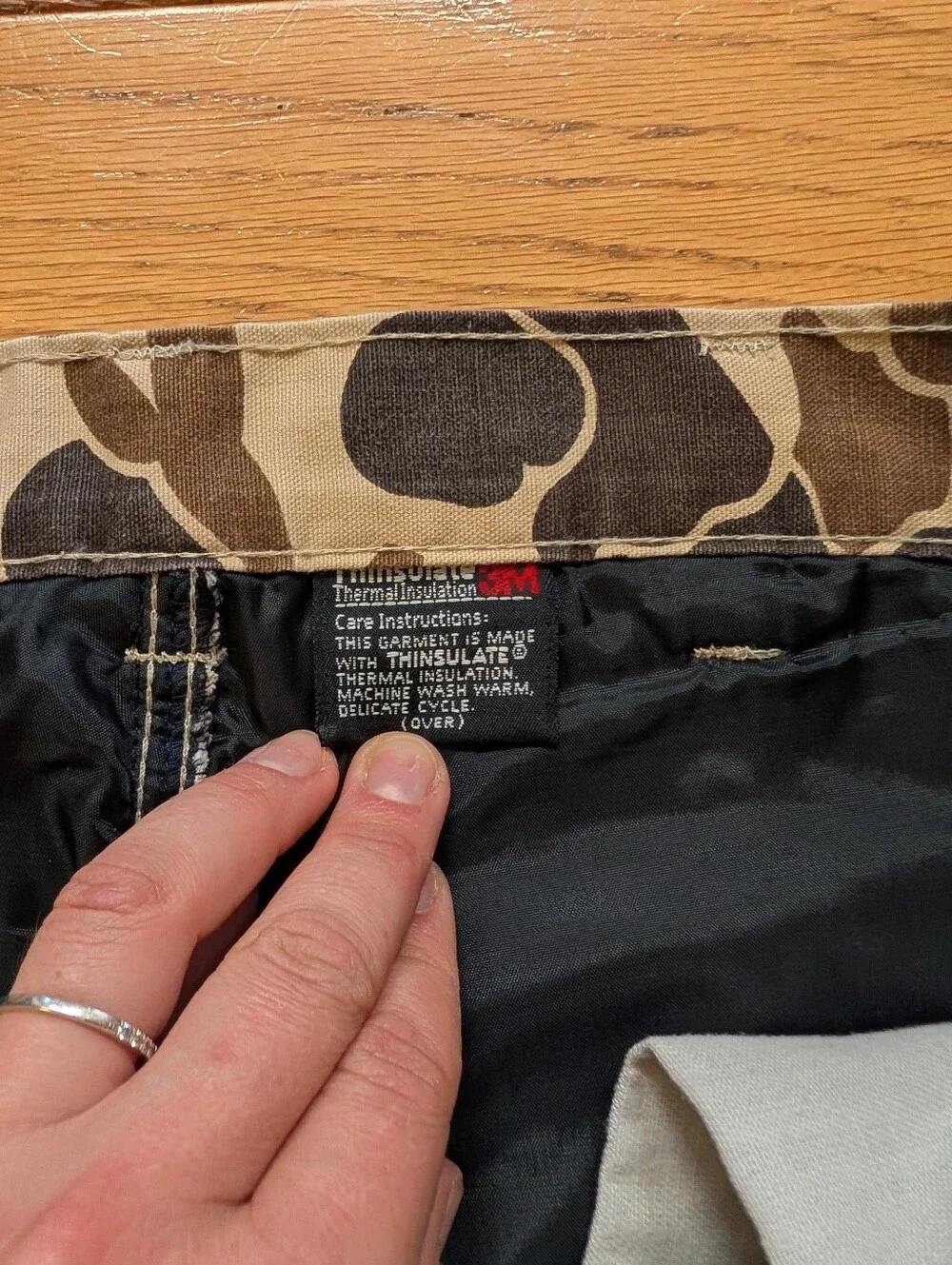 Vintage 80-90s Walls Blizzard Pruf Camo Hunting Pants Outdoor Utility Trousers